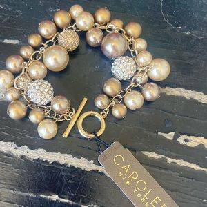 Carolee Gold bracelet NWT